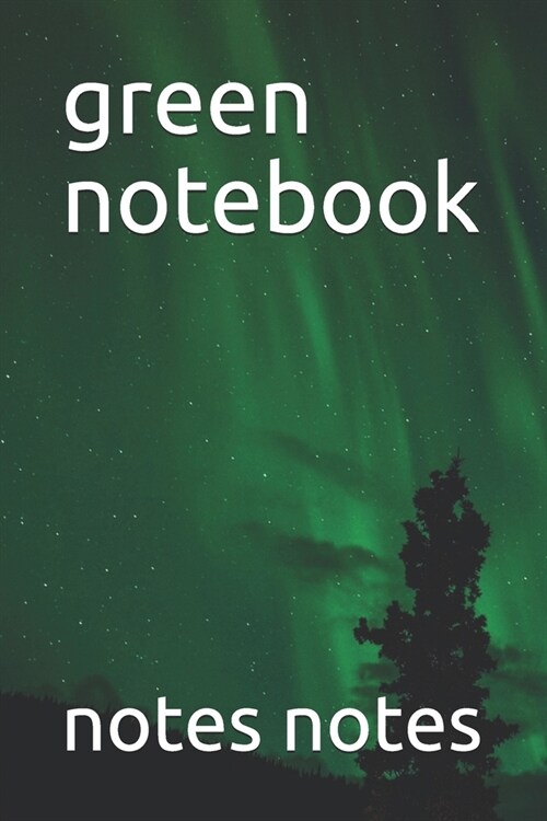 green notebook (Paperback)