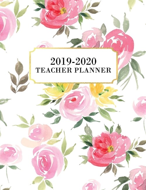 Teacher Planner 2019-2020: Lesson Planner for Academic Year July 2019 - June 2020, 7 Subject Weekly Lesson Planner + Monthly Calendar View, Comes (Paperback)