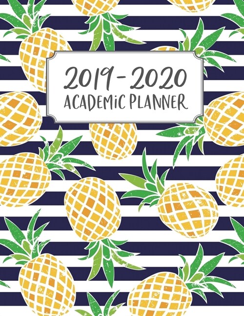 Academic Planner 2019-2020: Academic Year July 2019 - June 2020, 7 Subject Weekly Student Planner + Monthly Calendars & Goals Section, Homework Pl (Paperback)