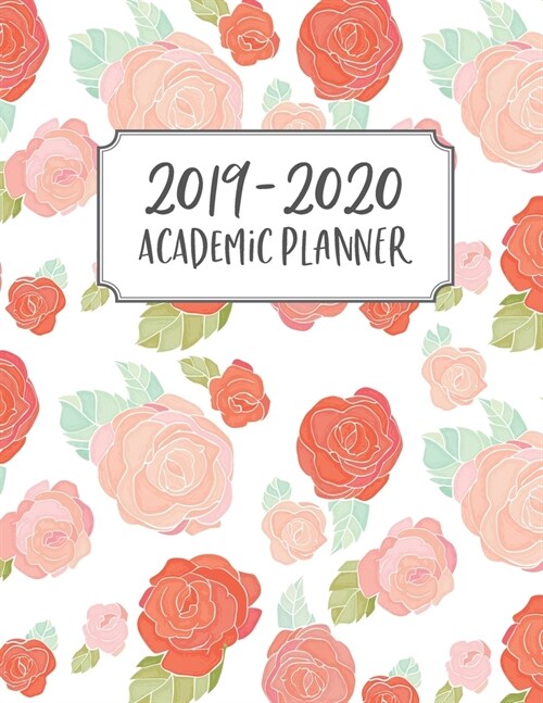 Academic Planner 2019-2020: Academic Year July 2019 - June 2020, 7 Subject Weekly Student Planner + Monthly Calendars & Goals Section, Homework Pl (Paperback)