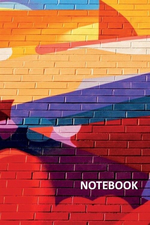 Notebook: Spray Paint Art Supplies Beautiful Composition Book Daily Journal Notepad Diary Student Graffiti Creator (Paperback)