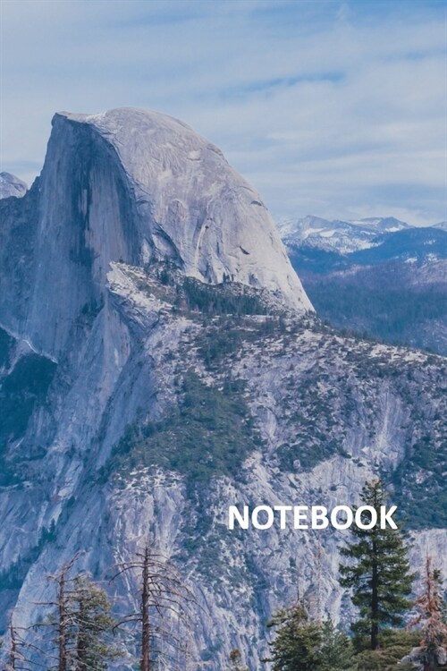 Notebook: Half Dome Lottery Nifty Composition Book Daily Journal Notepad Diary Student for researching how to hike half dome (Paperback)