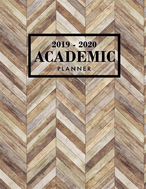 Academic Planner 2019-2020: Academic Year July 2019 - June 2020, 7 Subject Weekly Student Planner + Monthly Calendars & Goals Section, Homework Pl (Paperback)