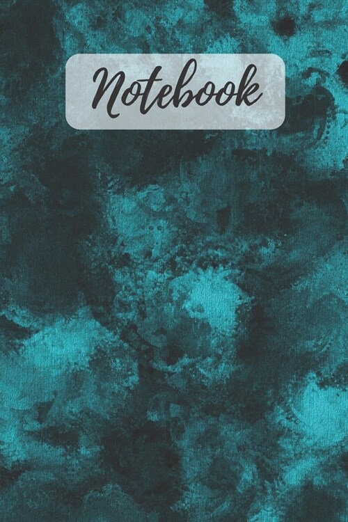 Notebook: Beautiful Watercolor Art Notebook / Journal / Diary (Lined - 6 x 9 - 120 pages) (Paperback)