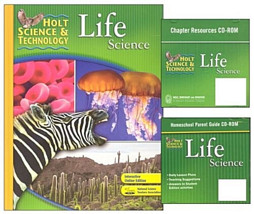 Holt Science & Technology: Life Science [With 2 CDROMs] (Hardcover)