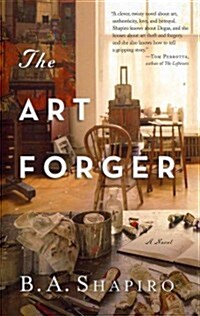 The Art Forger (Hardcover, Large Print, Reprint)