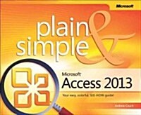 Microsoft Access 2013 Plain & Simple (Paperback)