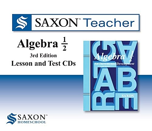Saxon Algebra 1/2 Teacher CDs (Audio CD)