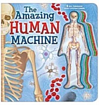 [중고] The Amazing Human Machine: Book with Acetate Body System Cards (Hardcover)