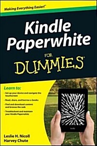 Kindle Paperwhite for Dummies (Paperback)