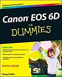 Canon EOS 6D for Dummies (Paperback)