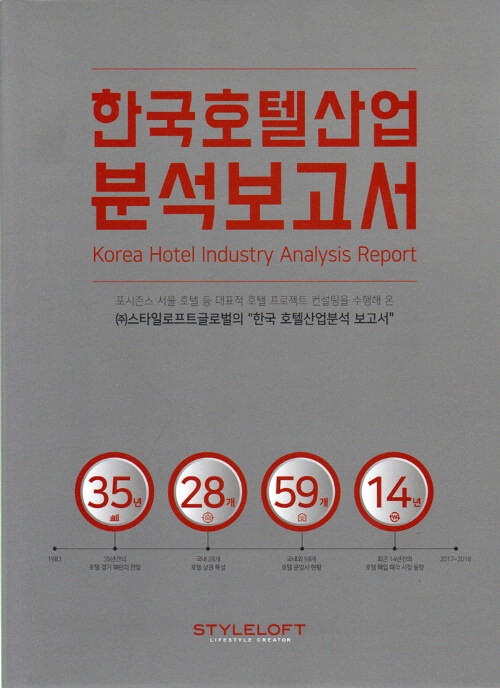 [중고] 한국호텔산업 분석보고서