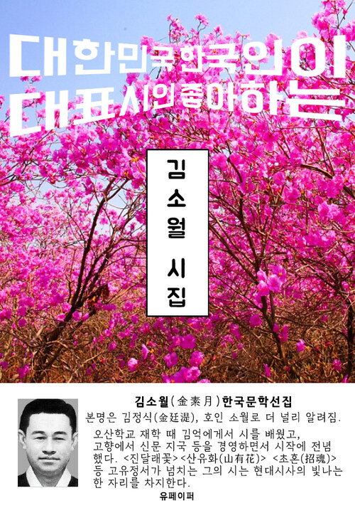 김소월 시집 - 한국문학선집
