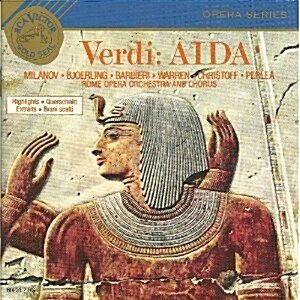 [중고] Verdi: Aida Highlights, Perlea, Milanov