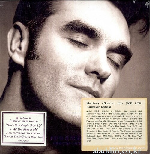[수입] Morrissey - Greatest Hits [2CD LTD. Hardcover Edition]