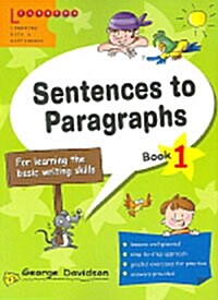 [중고] Sentences to Paragraphs Students Book 1 (Paperback)