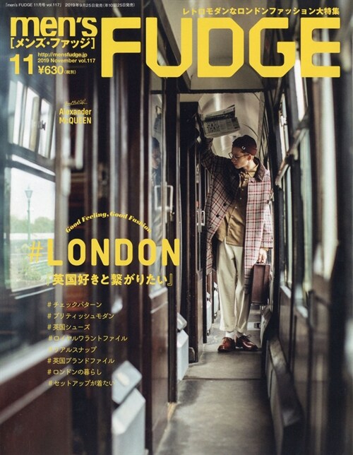 men’s FUDGE 2019年 11月號