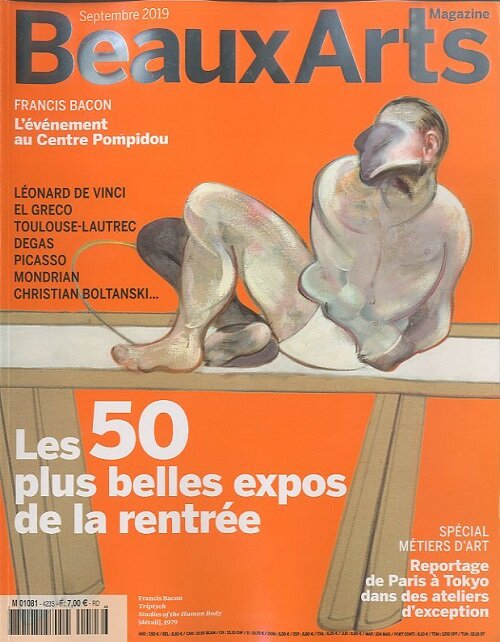 Beaux Arts (월간 프랑스판): 2019년 09월호