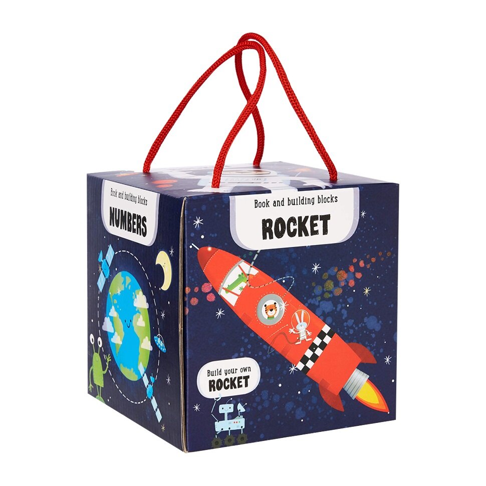 Book and Building Blocks : Rocket 북 앤 빌딩 블럭