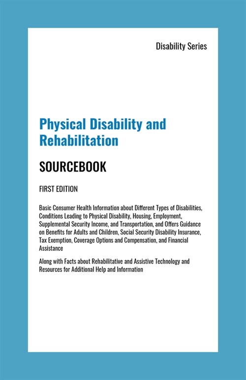 Physical Disability and Rehabilitation Sourcebook (Hardcover)