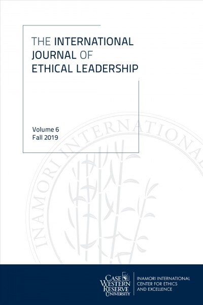 International Journal of Ethical Leadership, Vol 6 (Paperback)