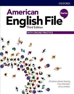American English File: Starter: Student Book with Online Practice (Package, 3 Revised edition)
