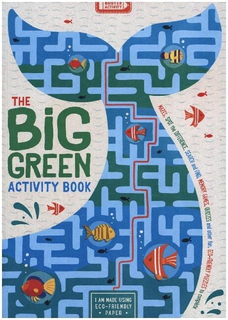 The Big Green Activity Book : Fun, Fact-filled Eco Puzzles for Kids to Complete (Paperback)