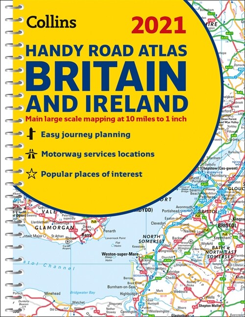 GB Road Atlas Britain 2021 Handy : A5 Spiral (Spiral Bound, New ed)