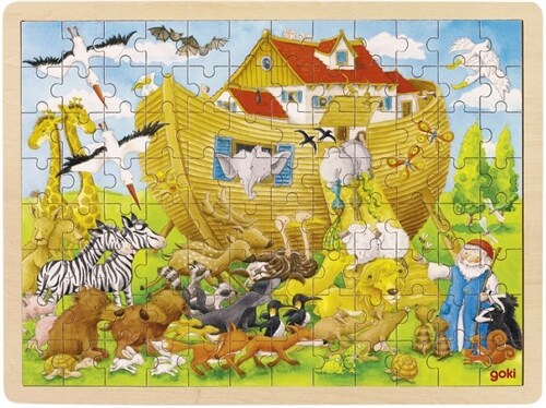 Einlegepuzzle Einzug in die Arche Noah (Holzpuzzle) (Game)