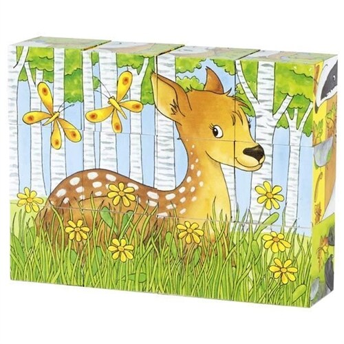 Wurfelpuzzle Waldtiere (Kinderpuzzle) (Game)