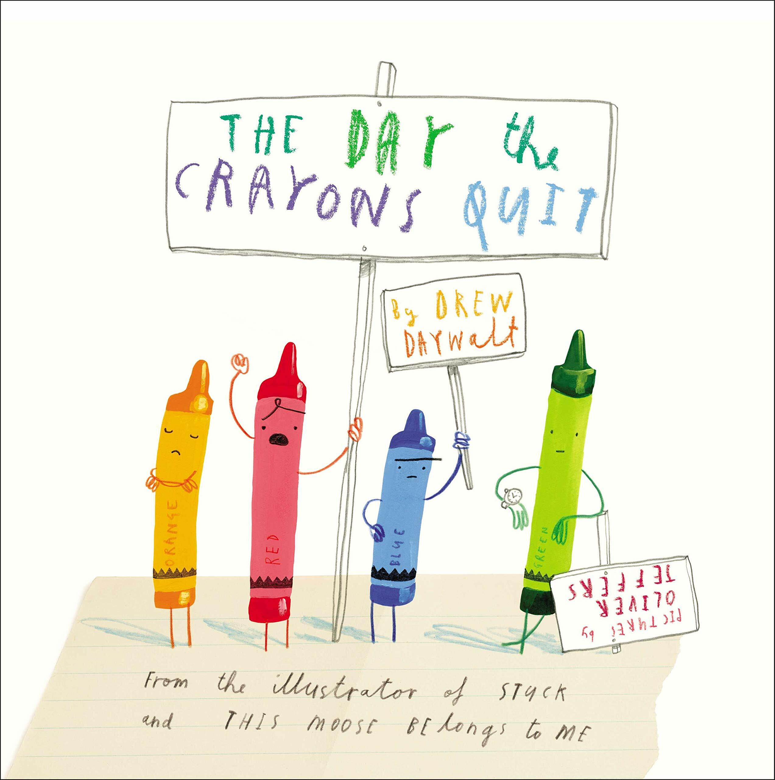 [중고] The Day the Crayons Quit (Hardcover)