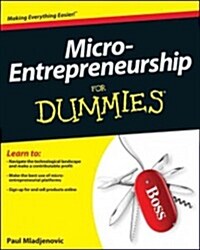 Micro-Entrepreneurship for Dummies (Paperback)