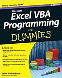 Excel VBA Programming for Dummies (Paperback, 3)