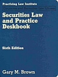 Securities Law and Practice Deskbook (Hardcover)