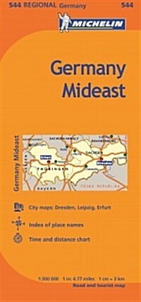 Michelin Germany Mideast Regional (Folded, Updated)