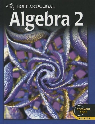 [중고] Holt McDougal Algebra 2: Student Edition 2012 (Hardcover)
