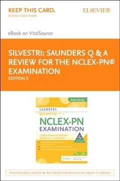 Saunders Q & a Review for the Nclex-pn? Examination - Elsevier Ebook on Vitalsource Retail Access Card (Pass Code, 5th)