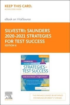 Saunders 2020-2021 Strategies for Test Success - Elsevier Ebook on Vitalsource Retail Access Card (Pass Code, 6th)