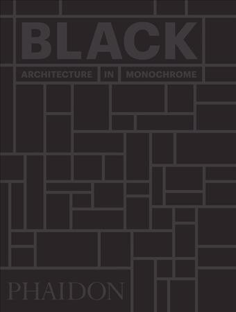 Black : Architecture in Monochrome, mini format (Hardcover)
