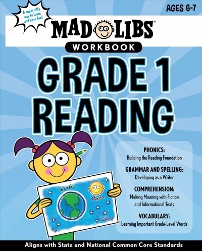 Mad Libs Workbook: Grade 1 Reading: Worlds Greatest Word Game (Paperback)
