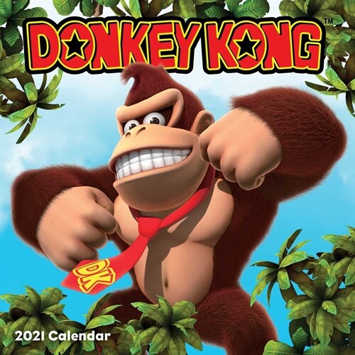 Donkey Kong 2021 Wall Calendar (Wall)