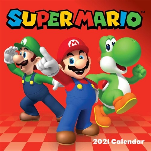 Super Mario 2021 Wall Calendar (Wall)