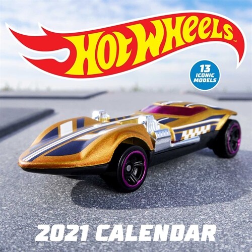 Hot Wheels 2021 Wall Calendar (Wall)