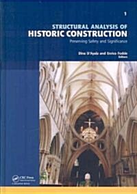 Structural Analysis of Historic Construction: Preserving Safety and Significance, Two Volume Set : Proceedings of the VI International Conference on S (Multiple-component retail product)