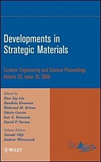 Developments in Strategic Materials, Volume 29, Issue 10 (Hardcover)