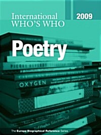 International Whos Who in Poetry 2009 (Hardcover, 15 ed)