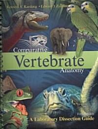 Comparative Vertebrate Anatomy (Paperback, 5th, Spiral)
