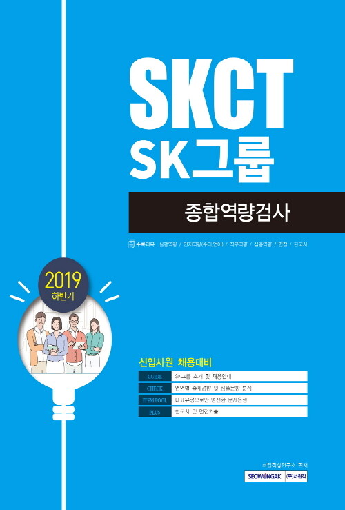 2019 하반기 기쎈 SKCT SK그룹 종합역량검사