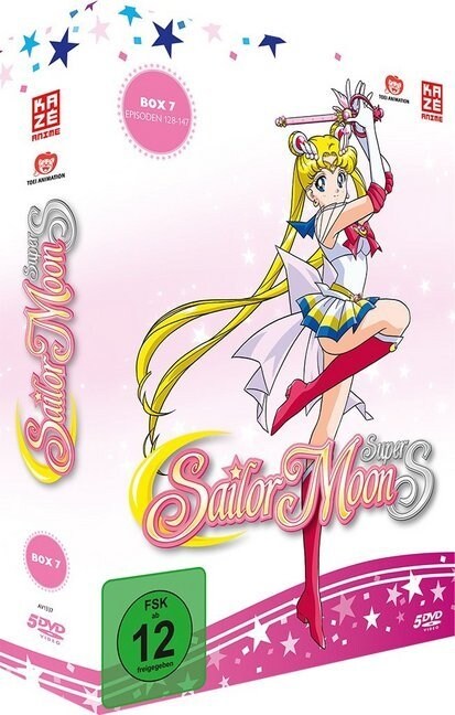 Sailor Moon SuperS. Box.7, 5 DVDs (DVD Video)