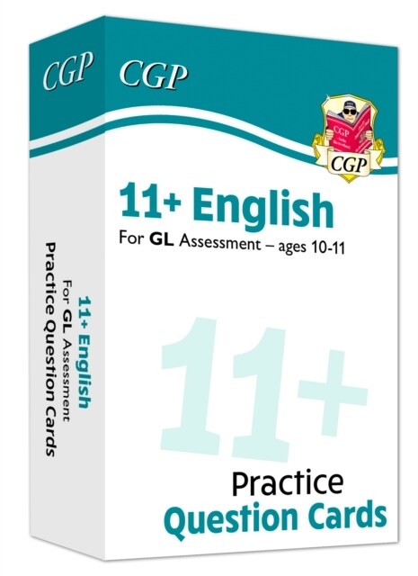 11+ GL English Revision Question Cards - Ages 10-11 (Hardcover)